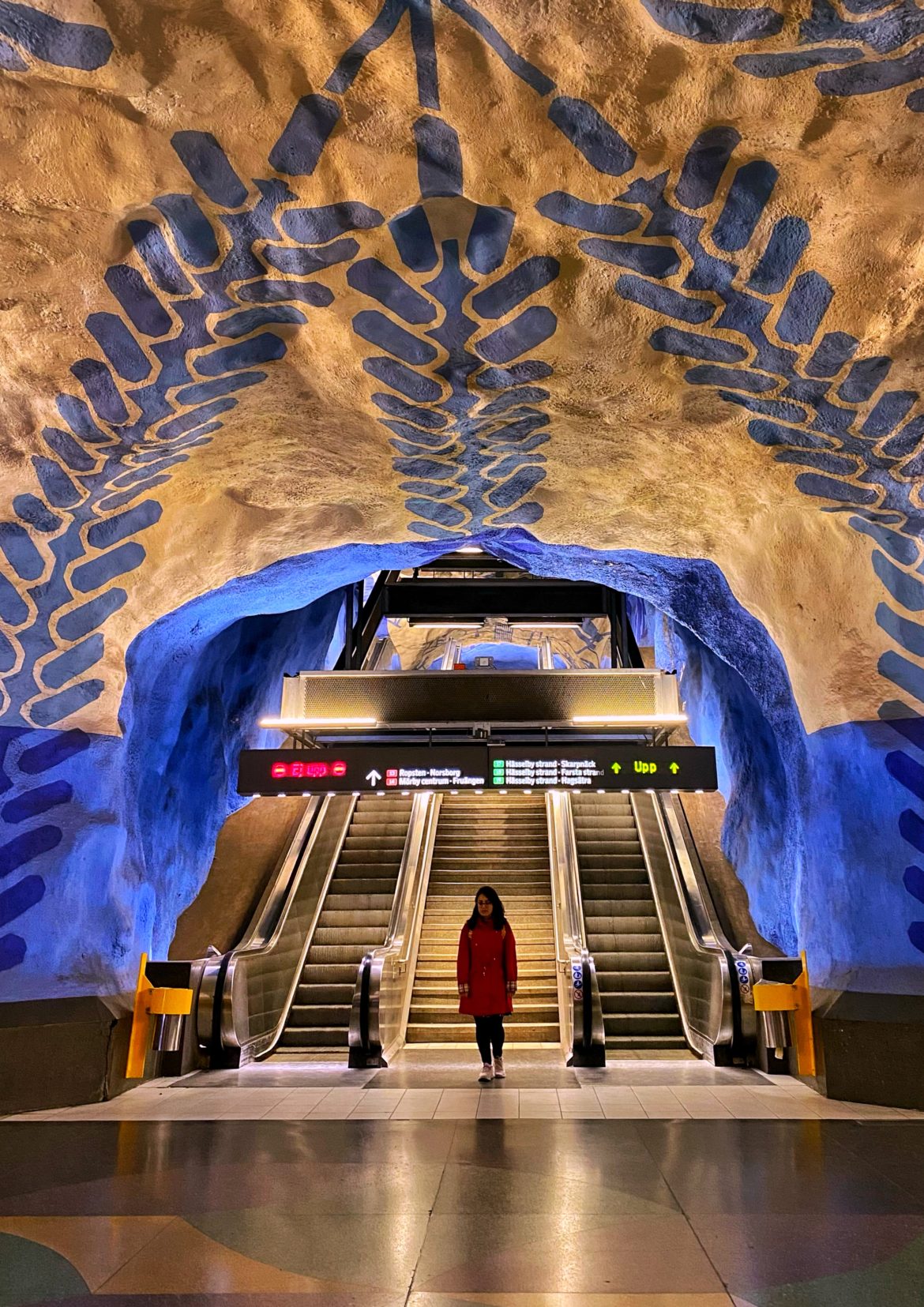 Stockholm metro art - the five best stations to visit - Roam with Rakhee