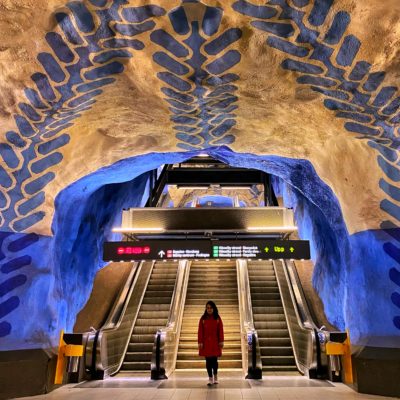 Stockholm metro art - the five best stations to visit