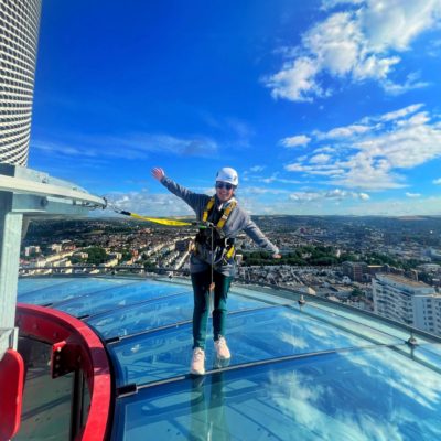 Walk 360 - the new extreme activity on top of the British Airways i360